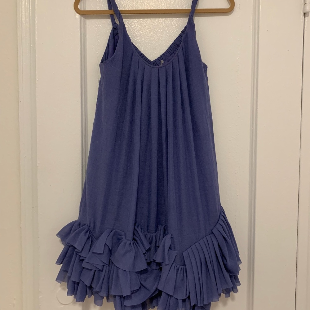 Lavendar Rebecca Taylor cocktail dress